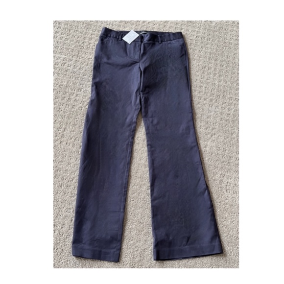 VICTORIA'S SECRET MODA International sz 8 pants dark navy classic fit NEW - Picture 2 of 7